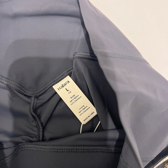 NWT Halara Seamless Flow High Waisted Ruched 7/8 Yoga Leggings large - Picture 12 of 15